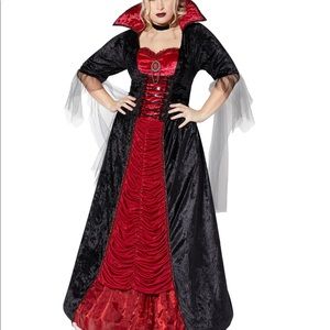Adult Victorian Vampiress Plus Size
